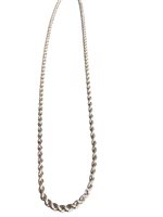 Collana Domar in Oro bianco COOR-412-280